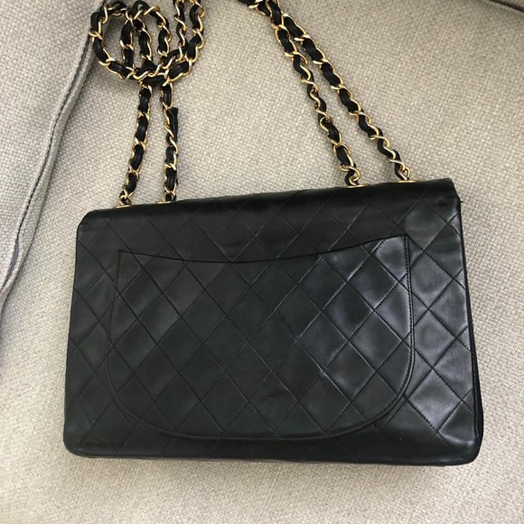 Chanel Vintage XL Jumbo Classic Bag - Picture 3 of 8